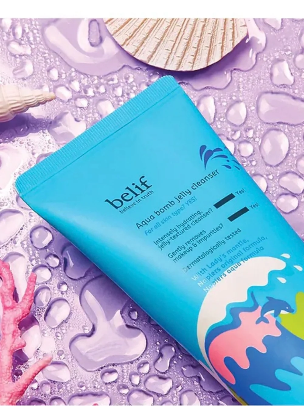 NIB BELIF Aqua Bomb Jelly Cleanser - 160ml / 5.4 oz.